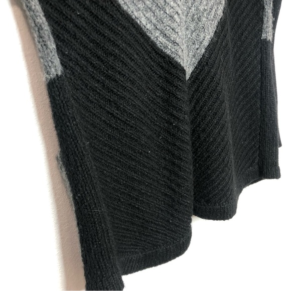 Smartwool Women's Moon Ridge Cardigan Sweater Wrap Gray Black Size Medium - Picture 12 of 13